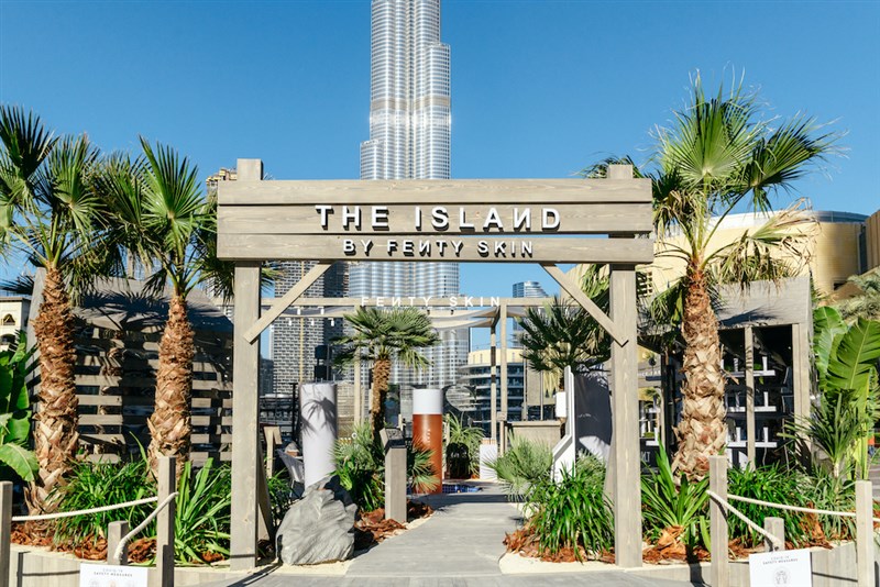 FENTY SKIN BY RIHANNA UNVEILS FENTY SKIN ISLAND IN DUBAI  AS PART OF DUBAI SHOPPING FESTIVAL